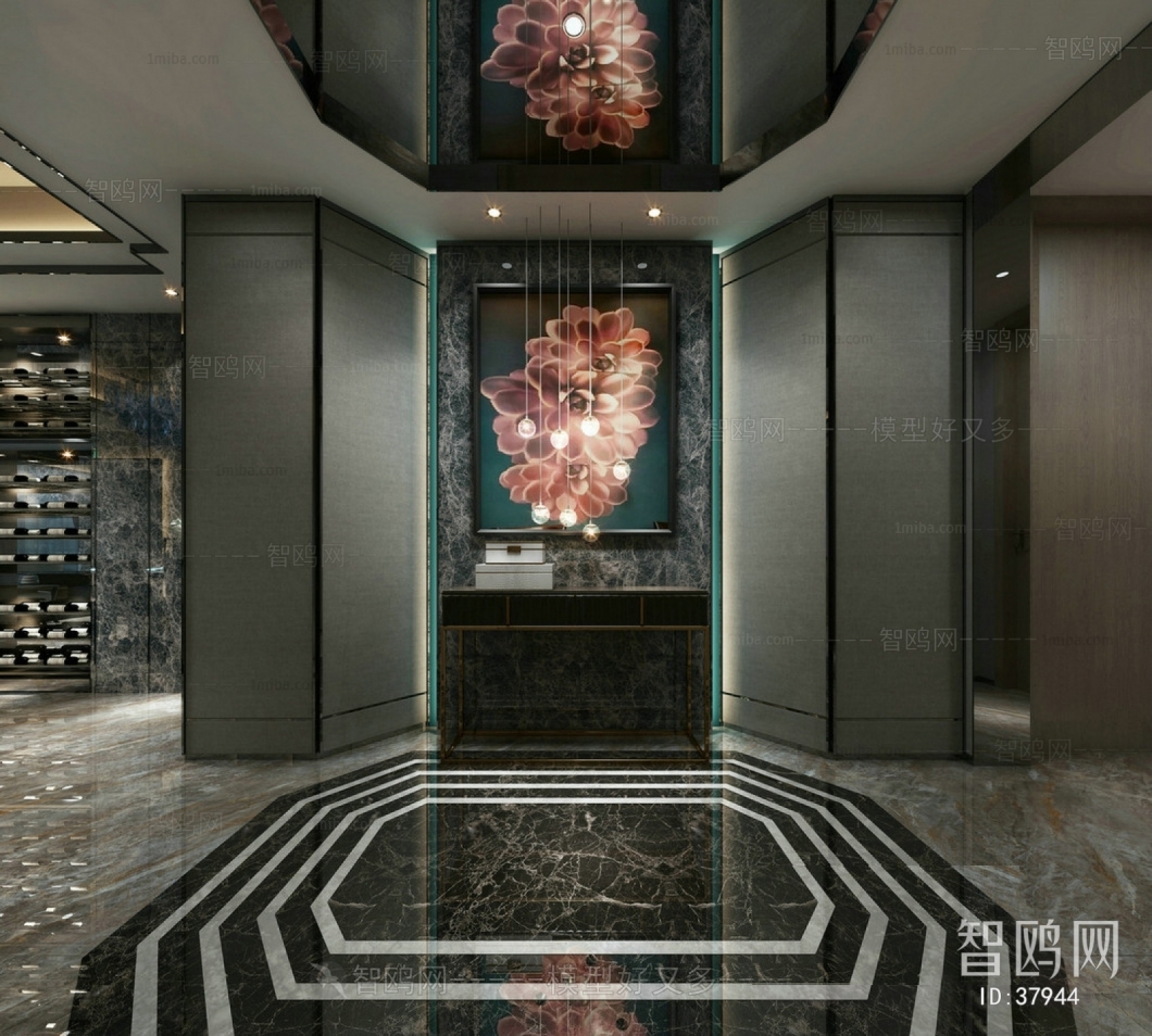 New Chinese Style Hallway