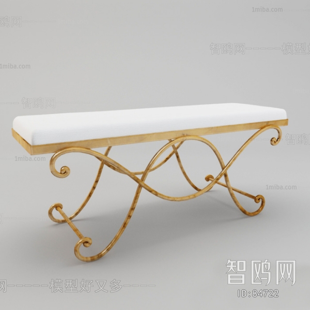 Simple European Style Bench