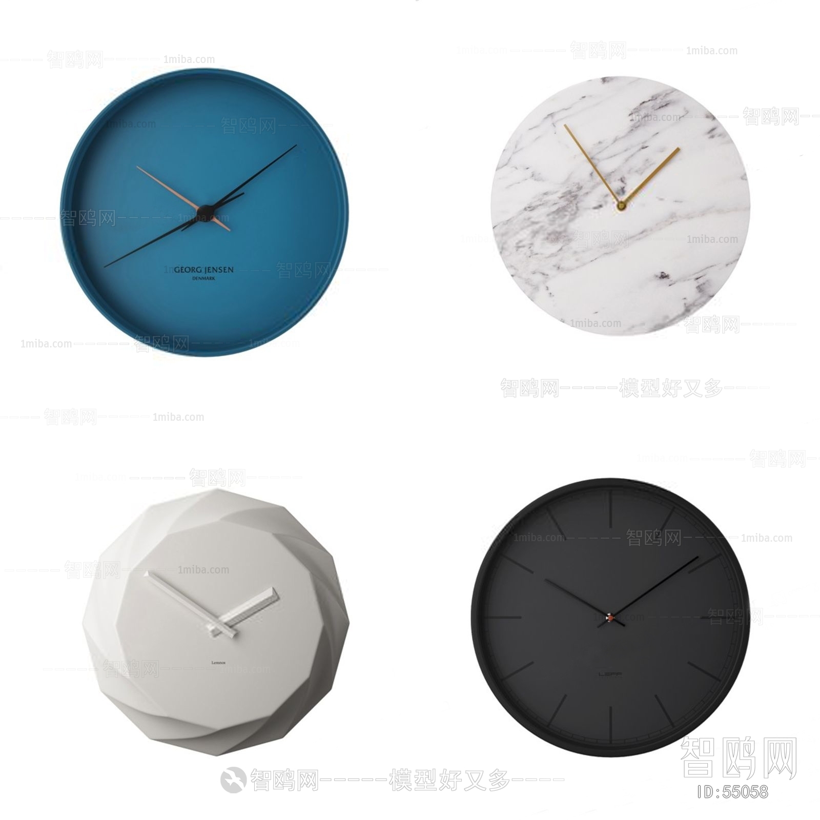 Nordic Style Clocks And Watches