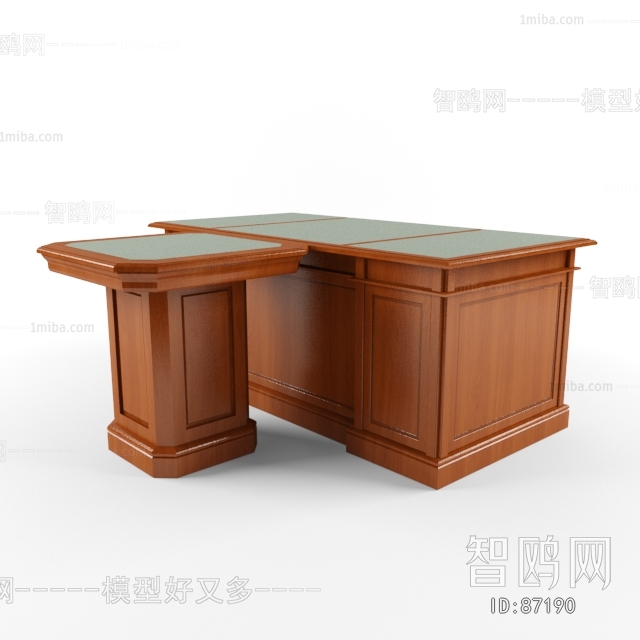 European Style Manager's Desk