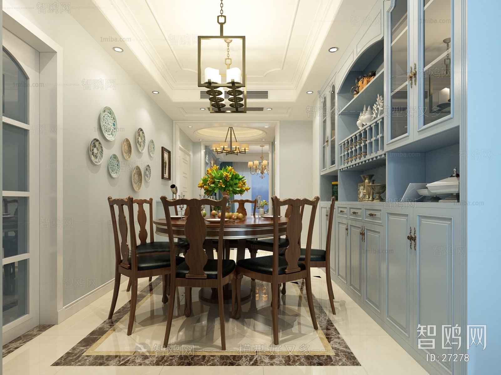 American Style Dining Room