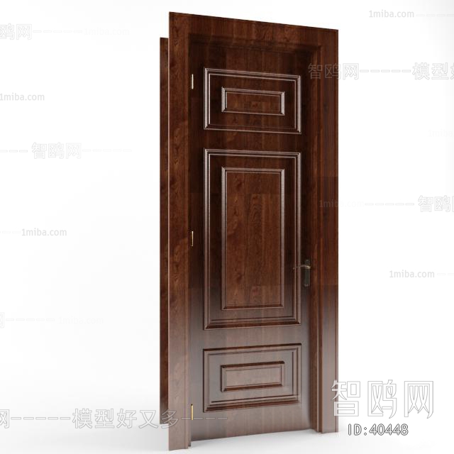 Simple European Style Door