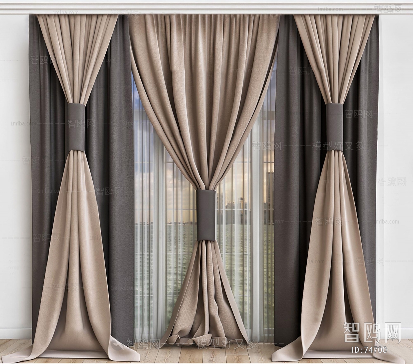 Modern The Curtain