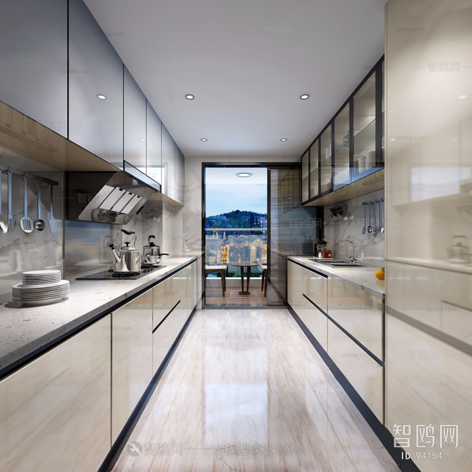 Modern The Kitchen