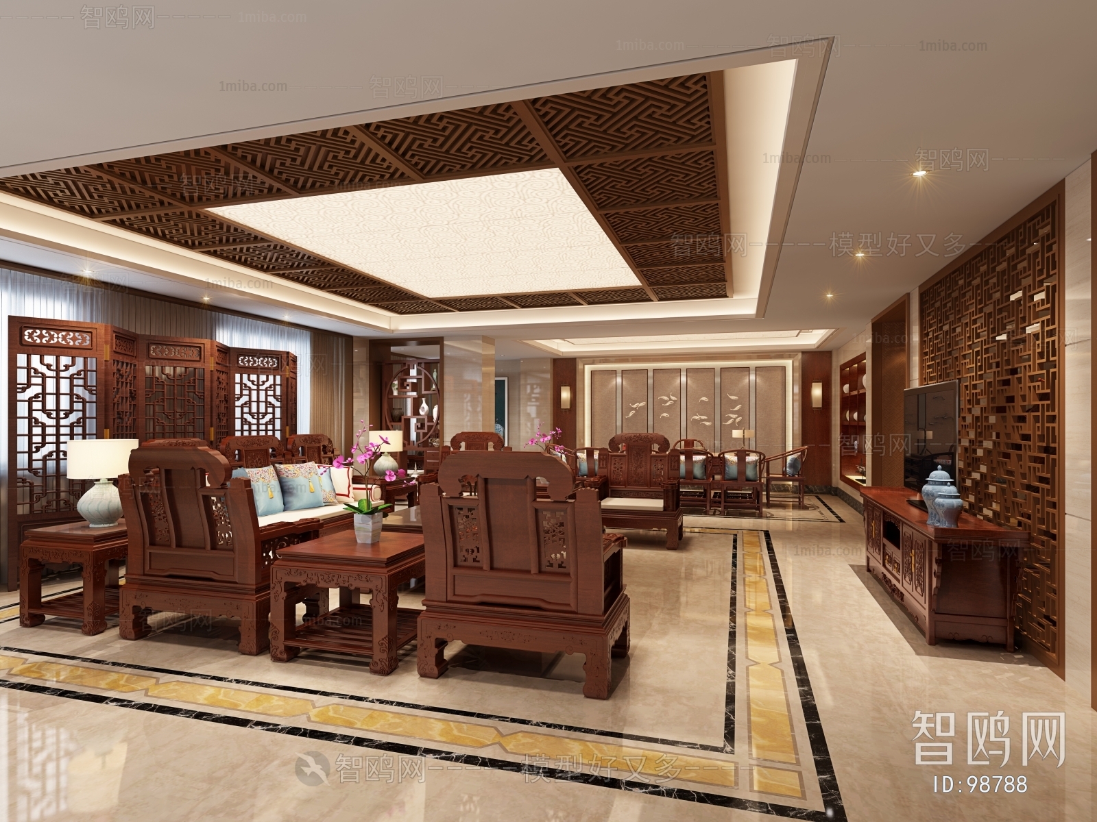 Chinese Style Meeting Room