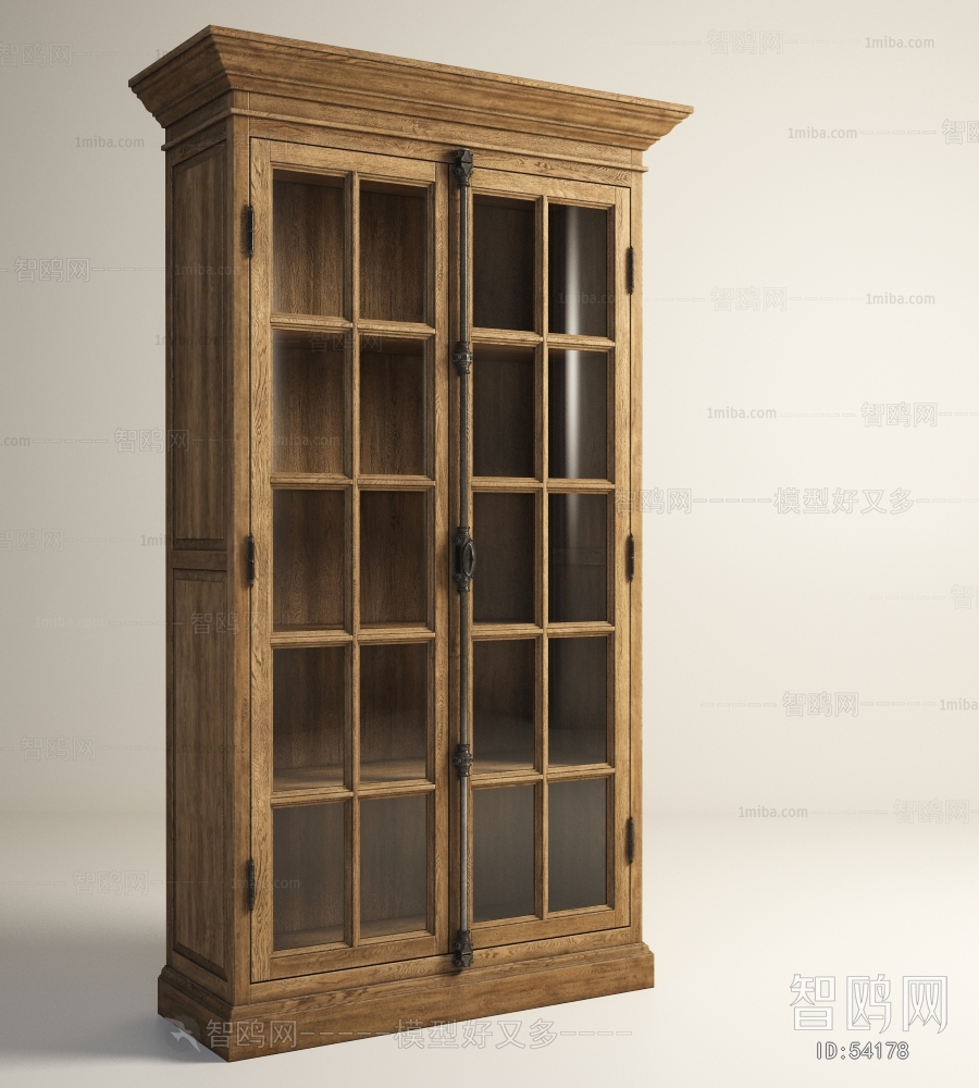 American Style Country Style Bookcase