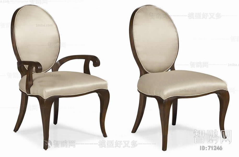 New Classical Style Single Chair