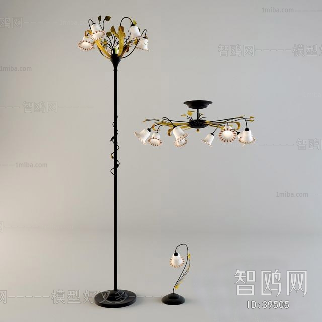 European Style Floor Lamp