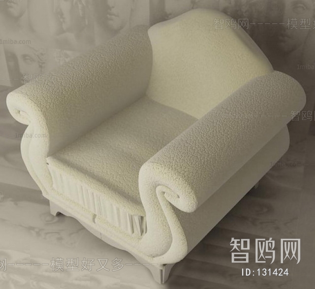 European Style Single Sofa