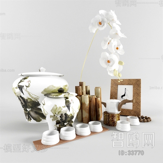 New Chinese Style Decorative Set