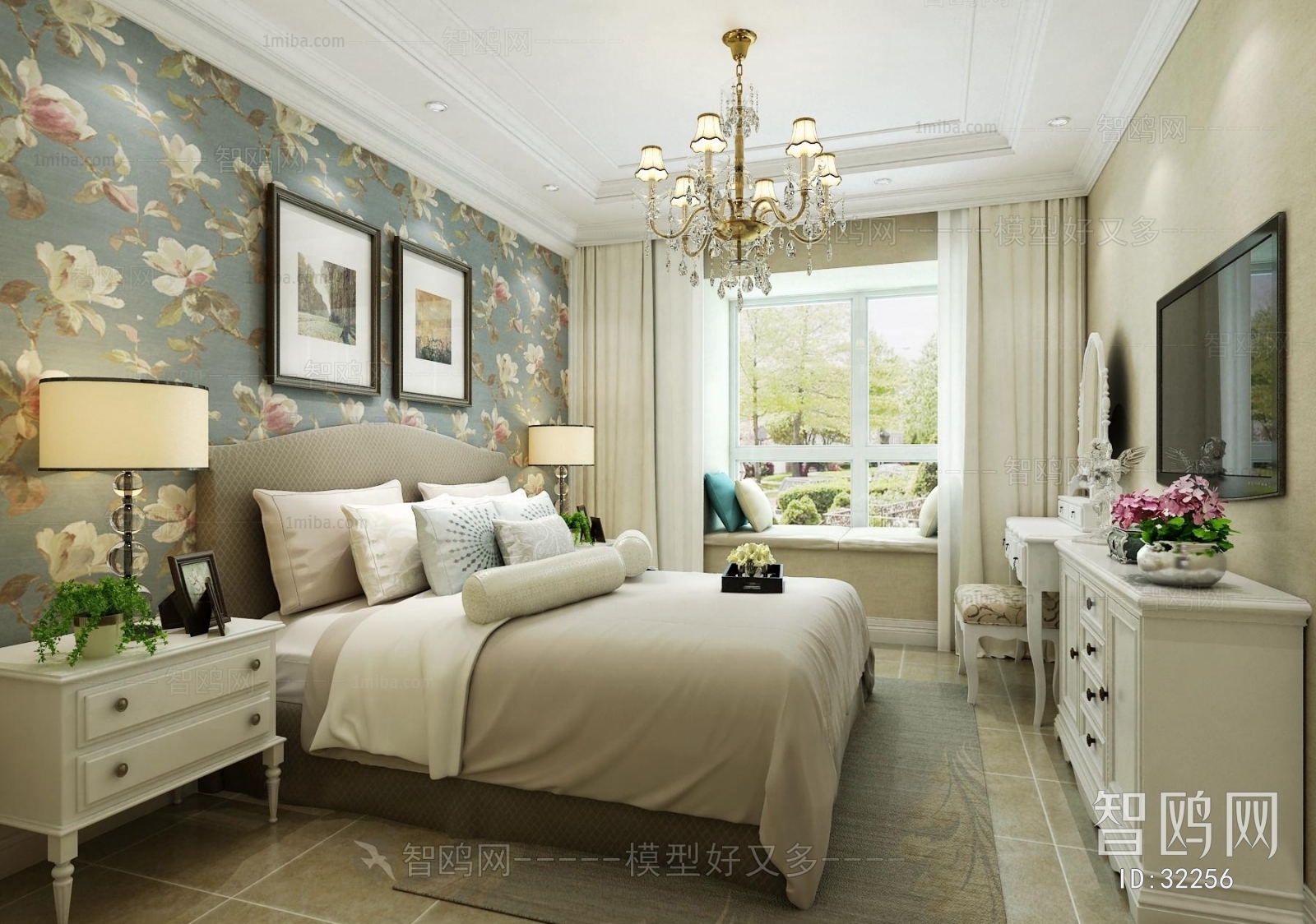 American Style Bedroom