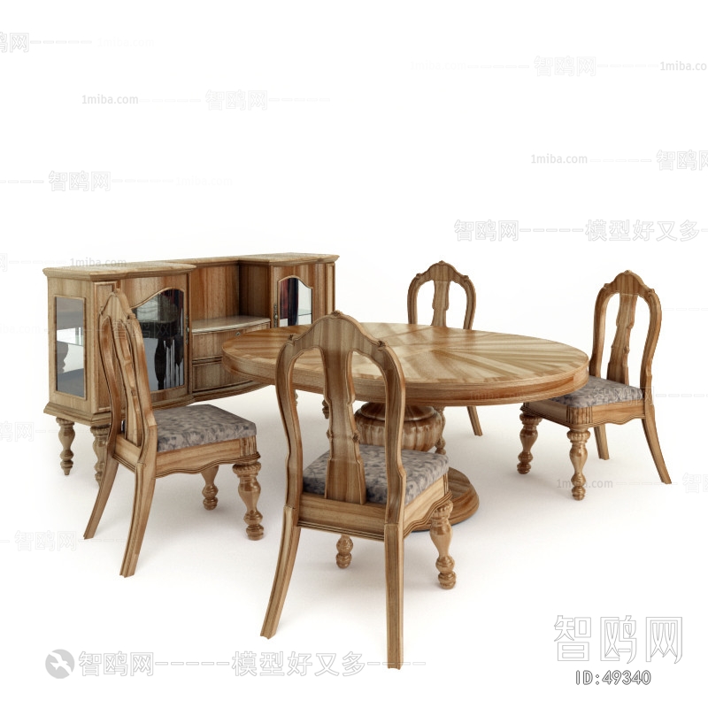 American Style Dining Table And Chairs