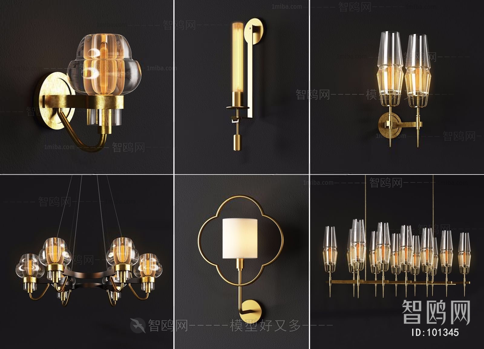 New Chinese Style Wall Lamp