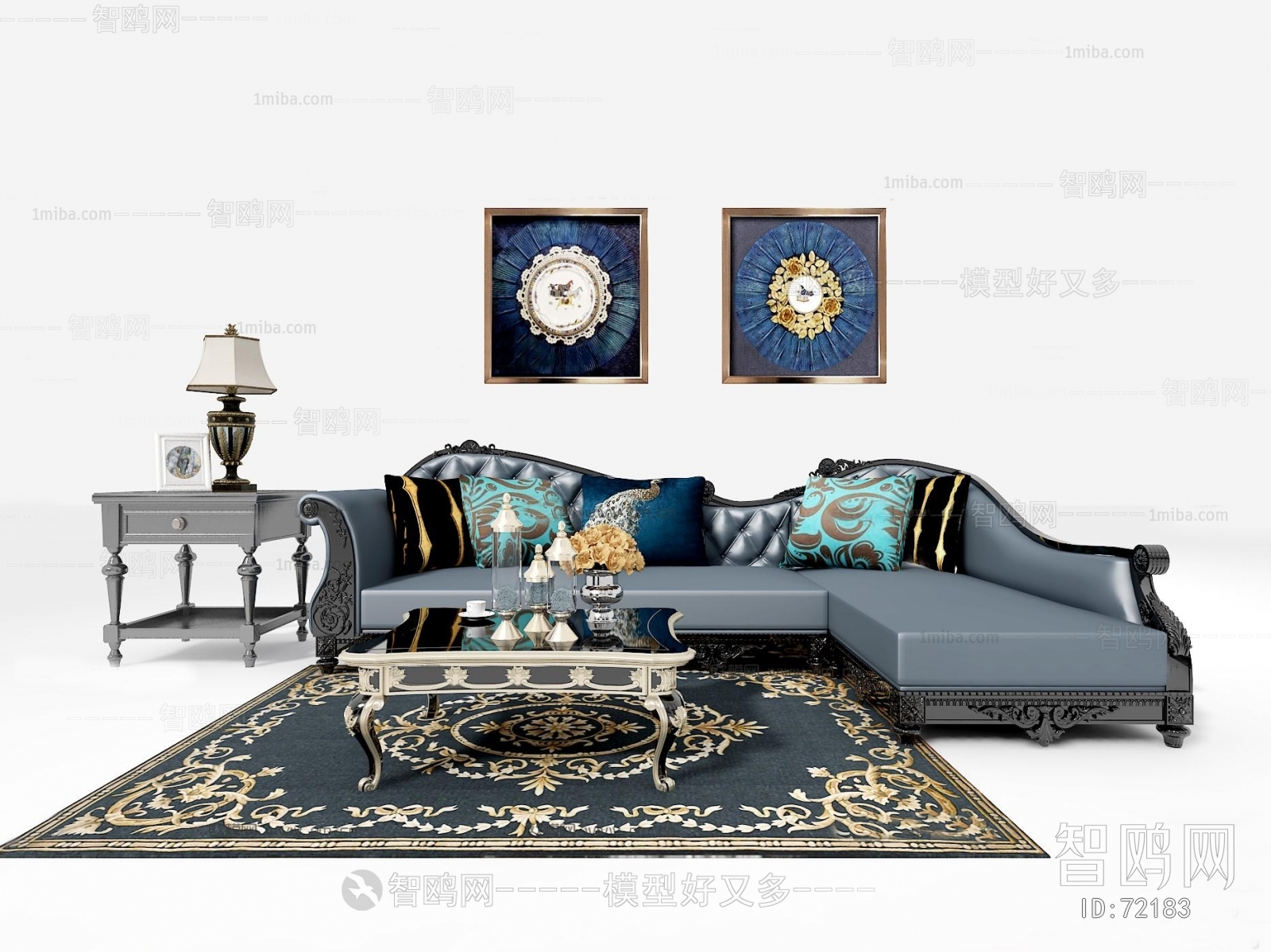 European Style Multi Person Sofa