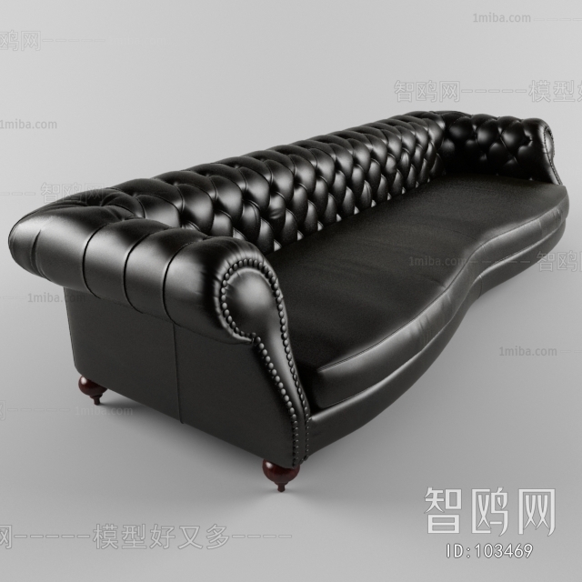 European Style Three-seat Sofa