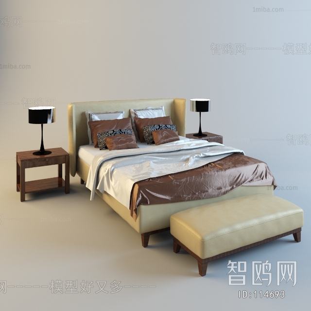 Modern Double Bed