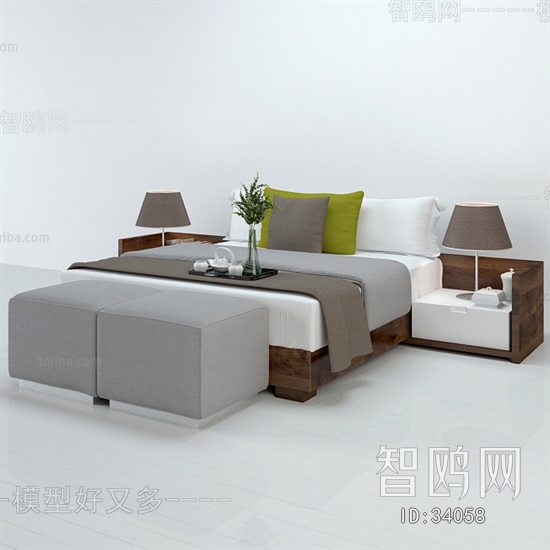 Modern Double Bed