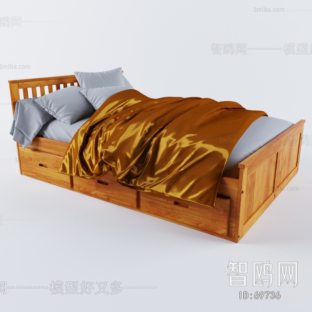 Modern Double Bed