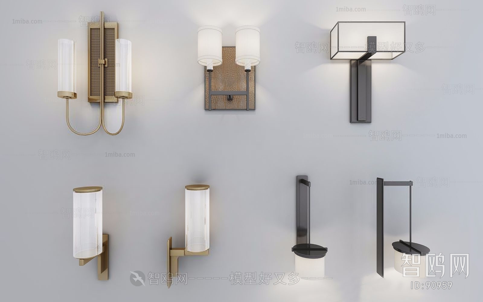 New Chinese Style Wall Lamp