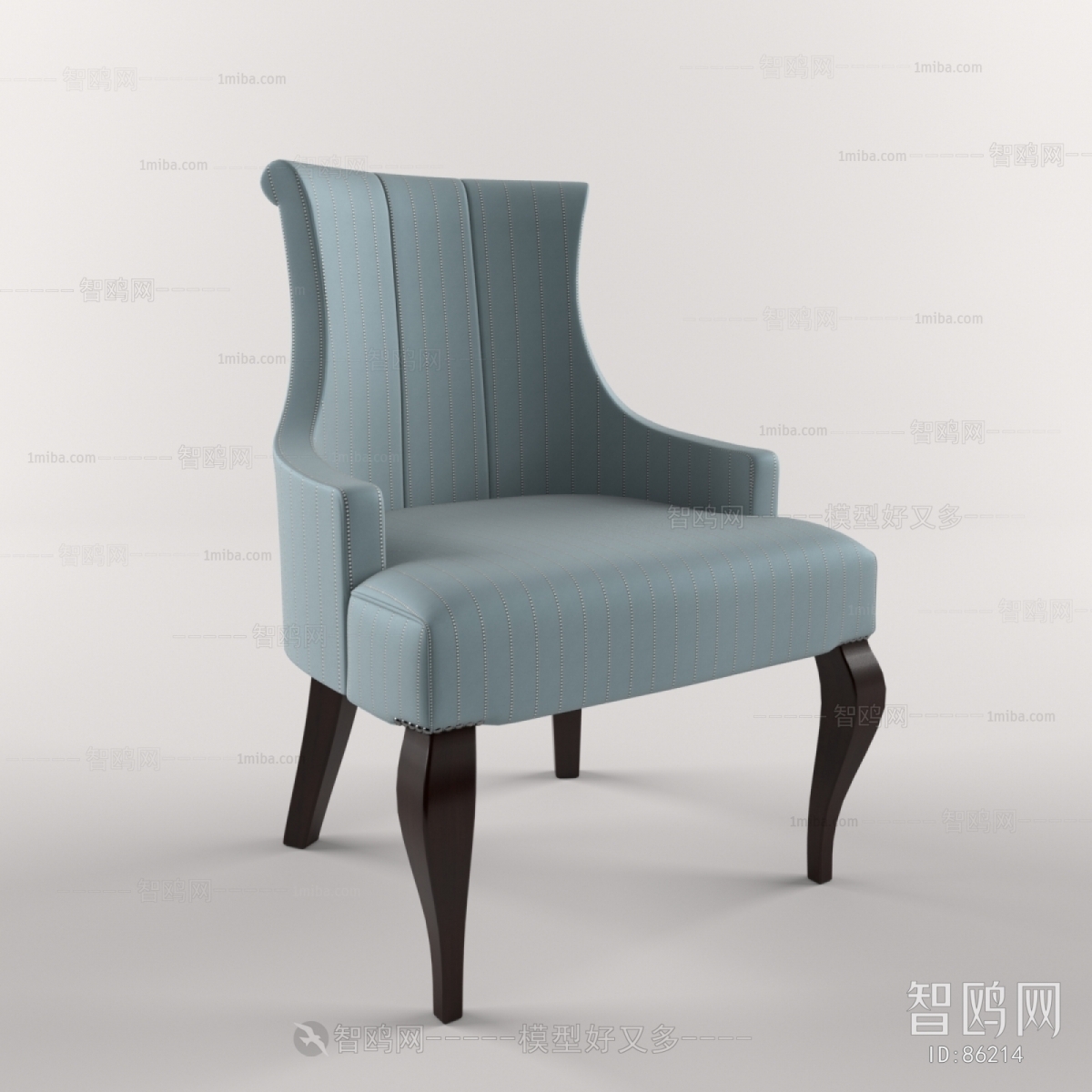 Simple European Style Single Chair