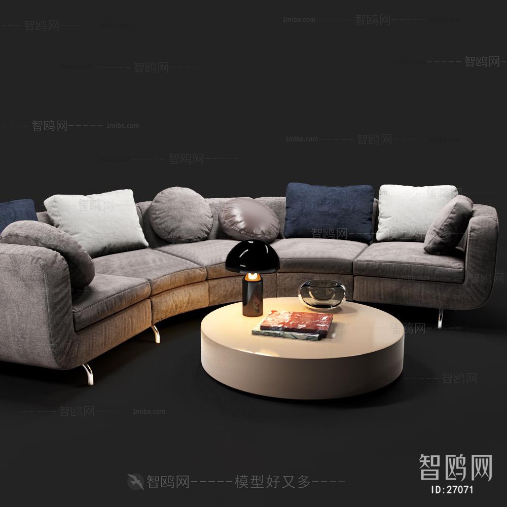 Modern Multi Person Sofa