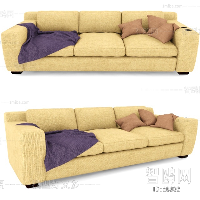 Modern Three-seat Sofa