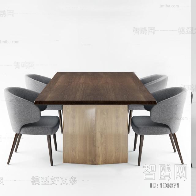 Nordic Style Dining Table And Chairs