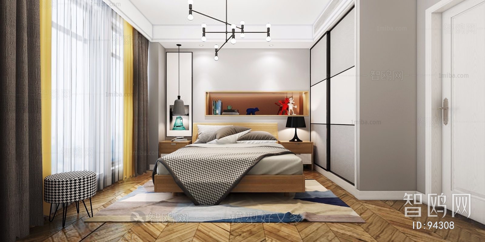 Nordic Style Bedroom