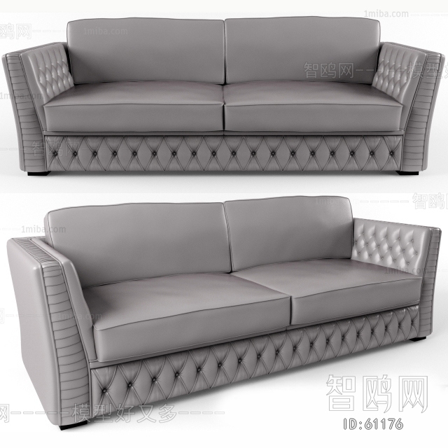 Simple European Style A Sofa For Two