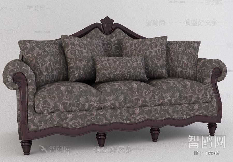 European Style Three-seat Sofa