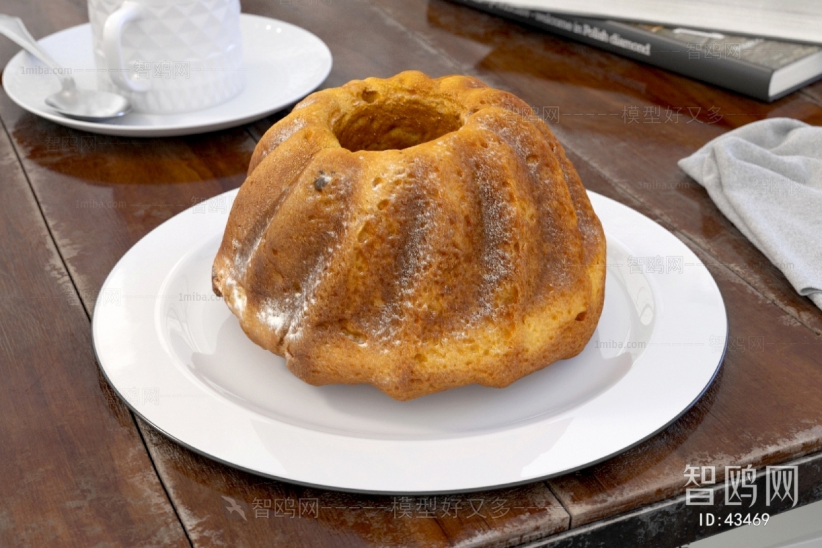 Modern Bread Cake