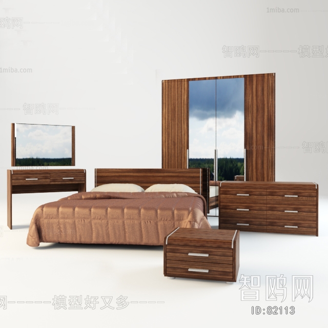 Modern Double Bed