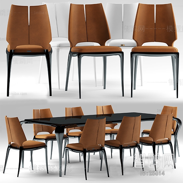 Post Modern Style Dining Table And Chairs