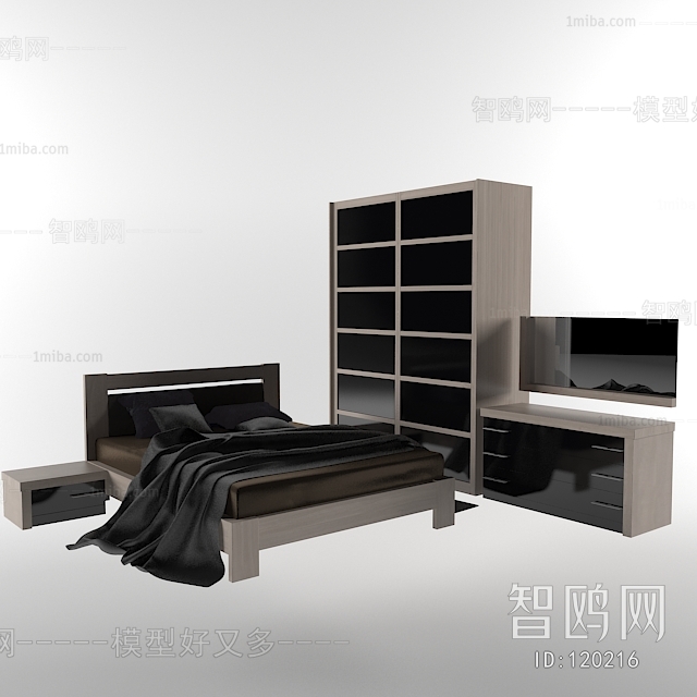 Modern Double Bed