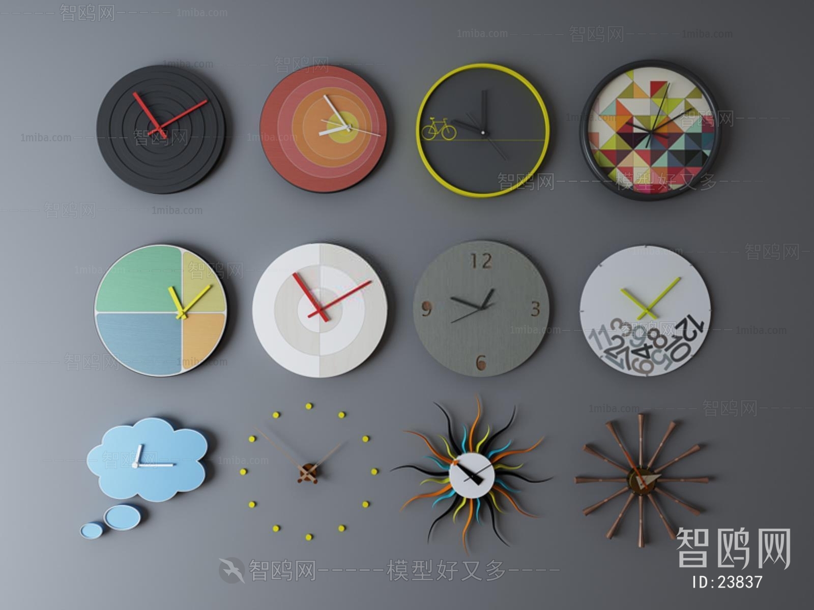Modern Idyllic Style Clocks And Watches