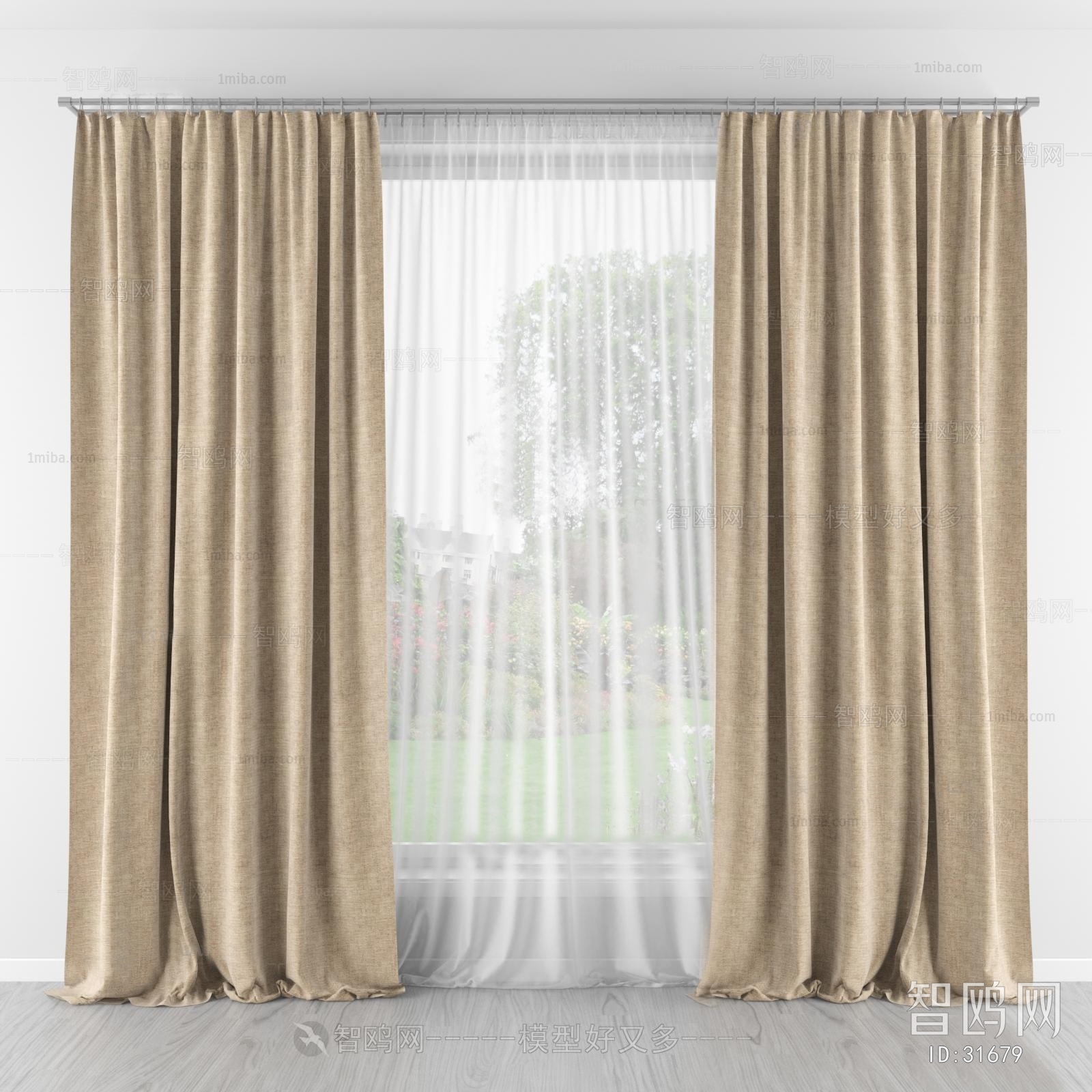 Modern The Curtain