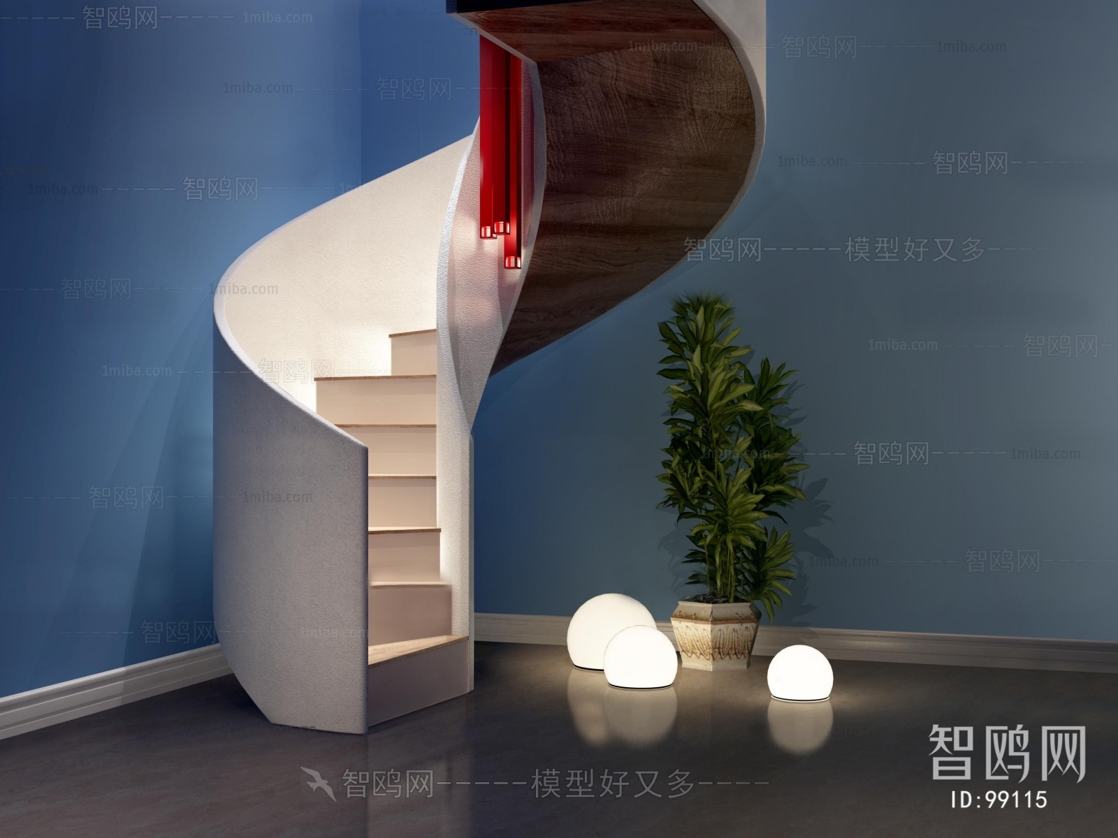 Modern Stair Balustrade/elevator