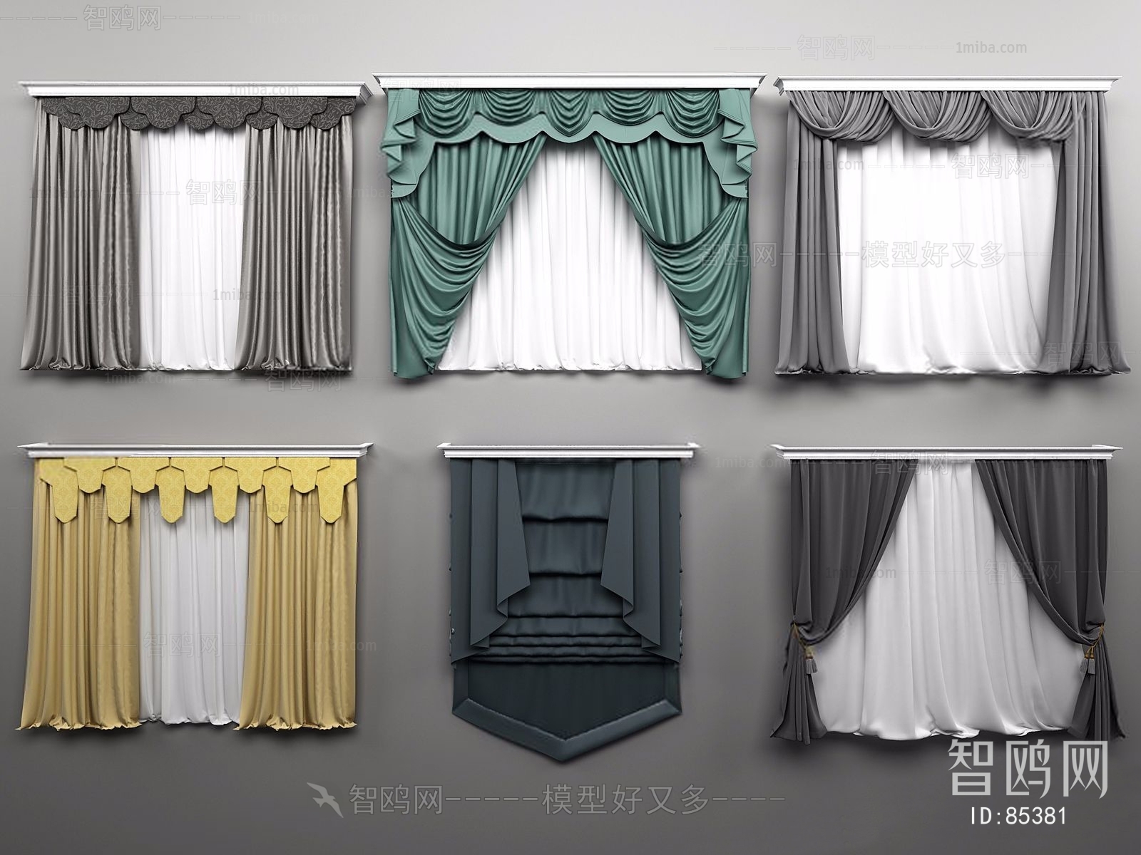 Modern European Style The Curtain