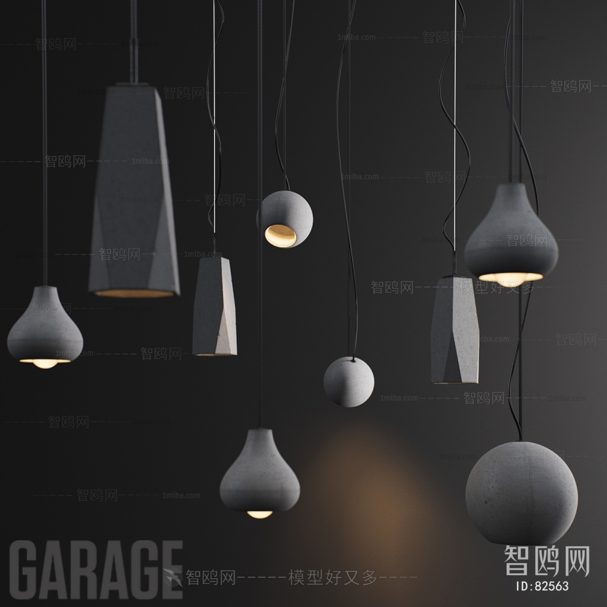 Modern Industrial Style Droplight