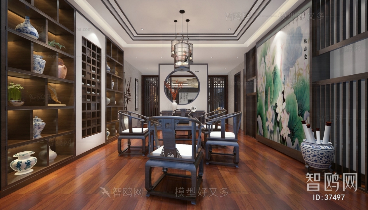 Chinese Style Dining Room