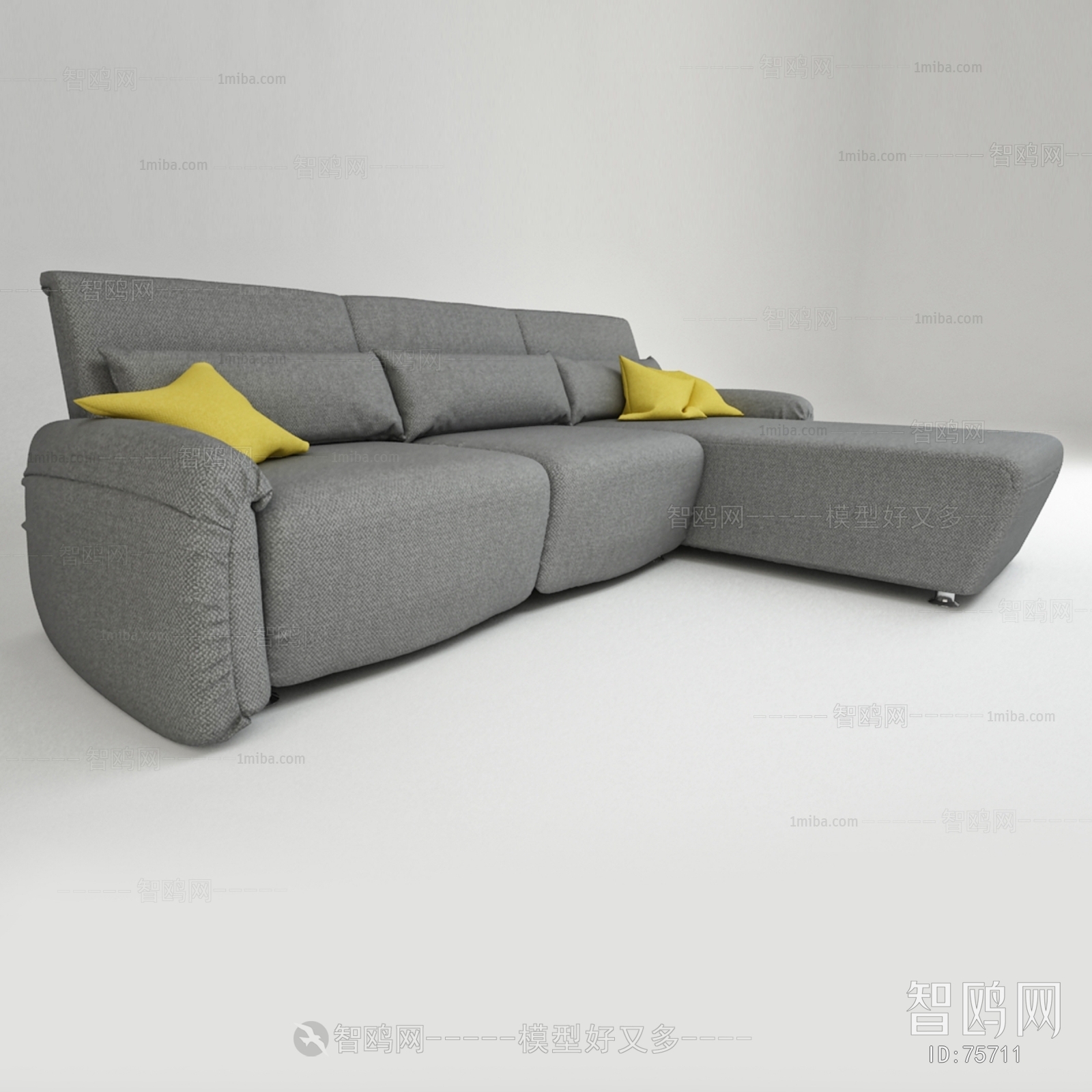 Modern Multi Person Sofa