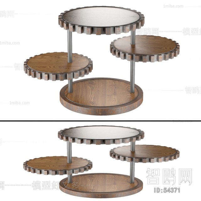 Modern Industrial Style Coffee Table