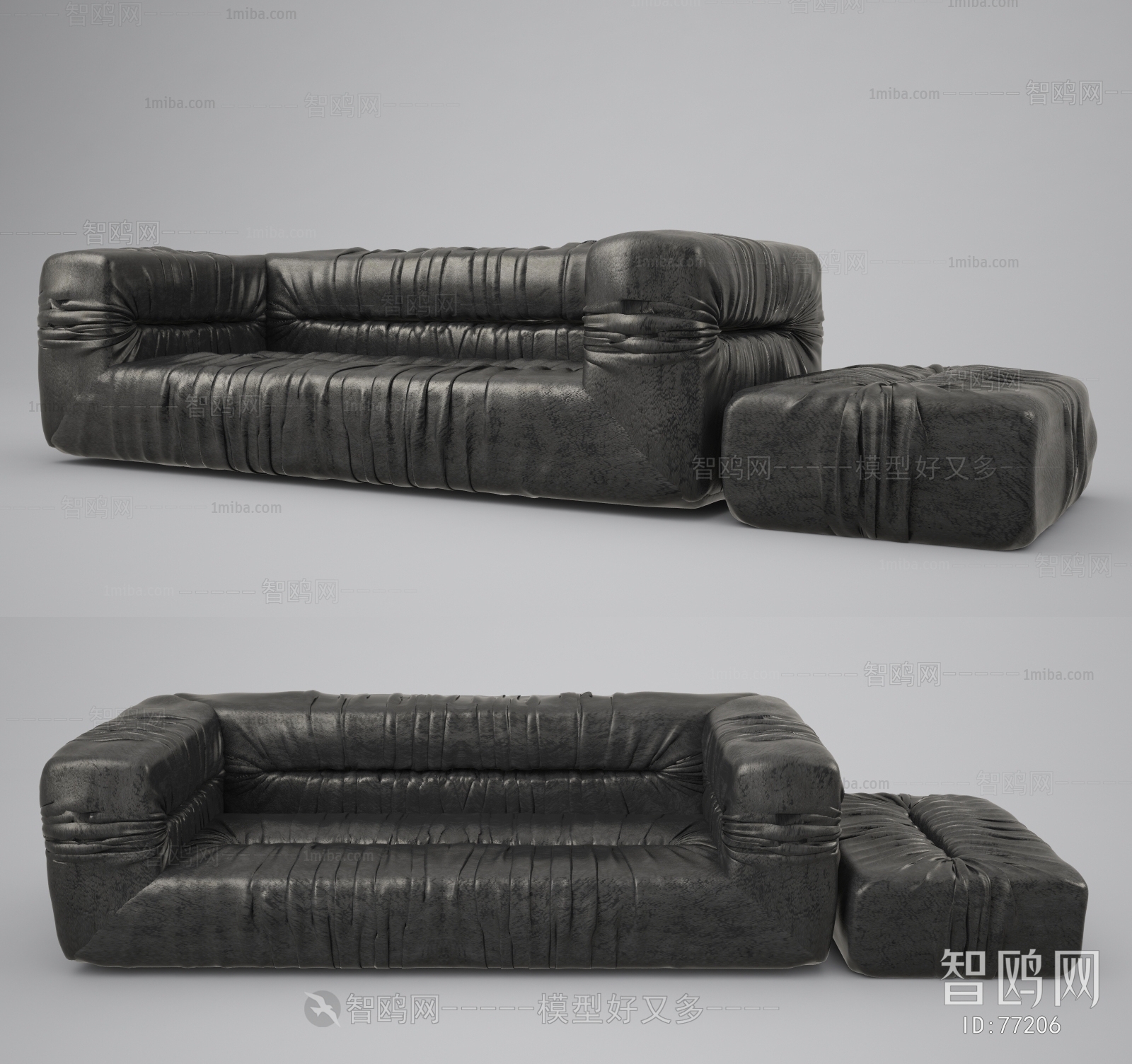 Modern Three-seat Sofa