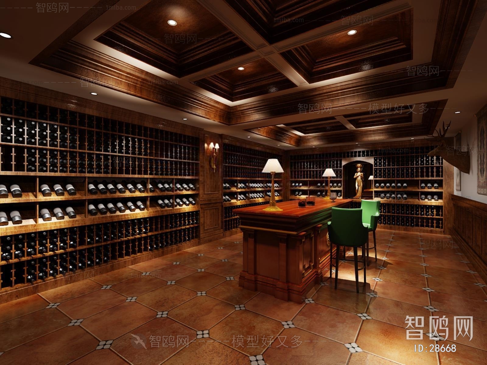 European Style Wine Cellar/Wine Tasting Room