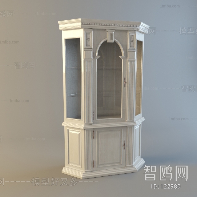 European Style Wine Cabinet