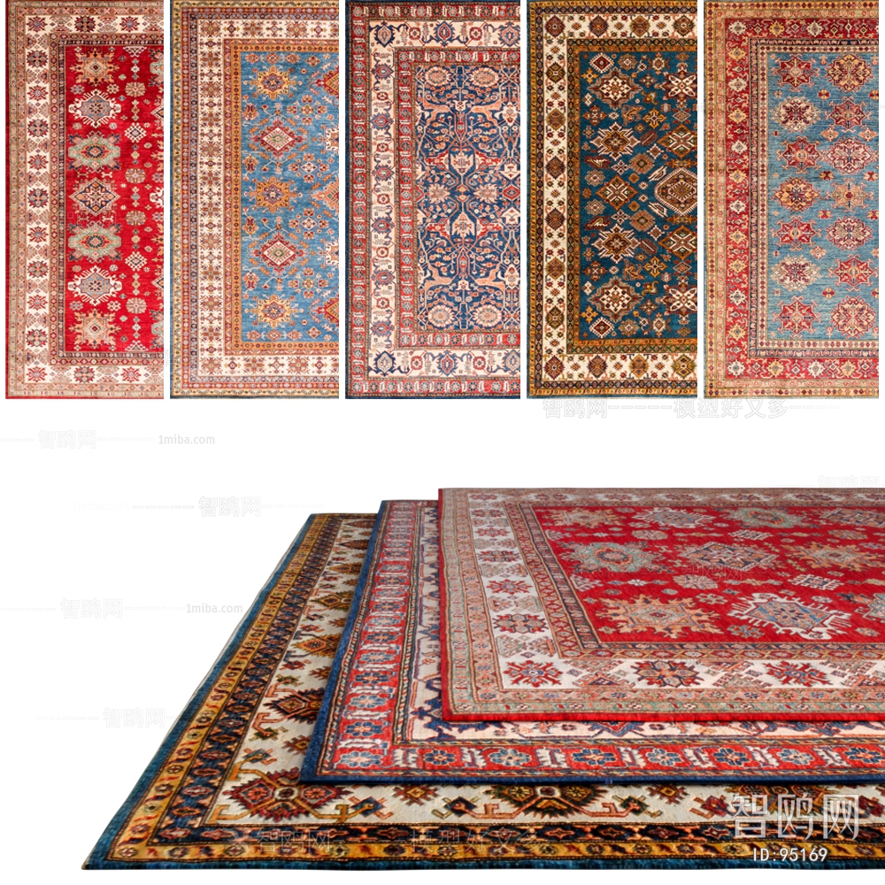 European Style Patterned Carpet