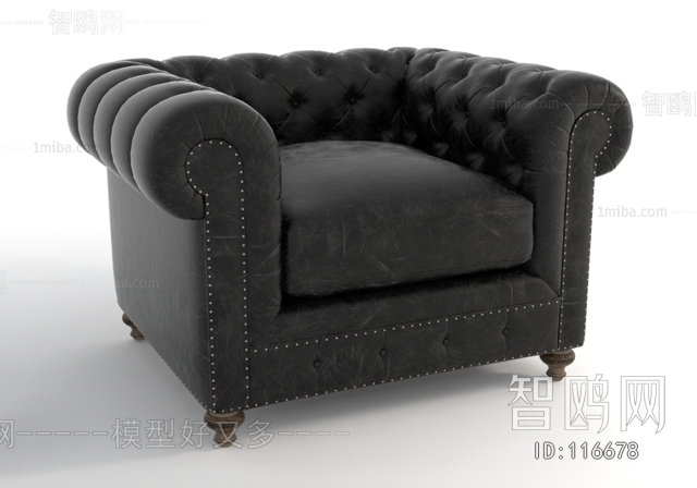 European Style Single Sofa