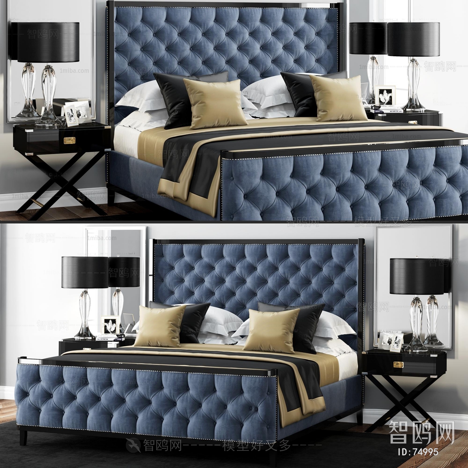 Modern Double Bed