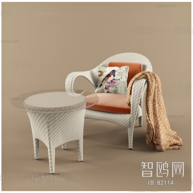 Modern Idyllic Style Lounge Chair