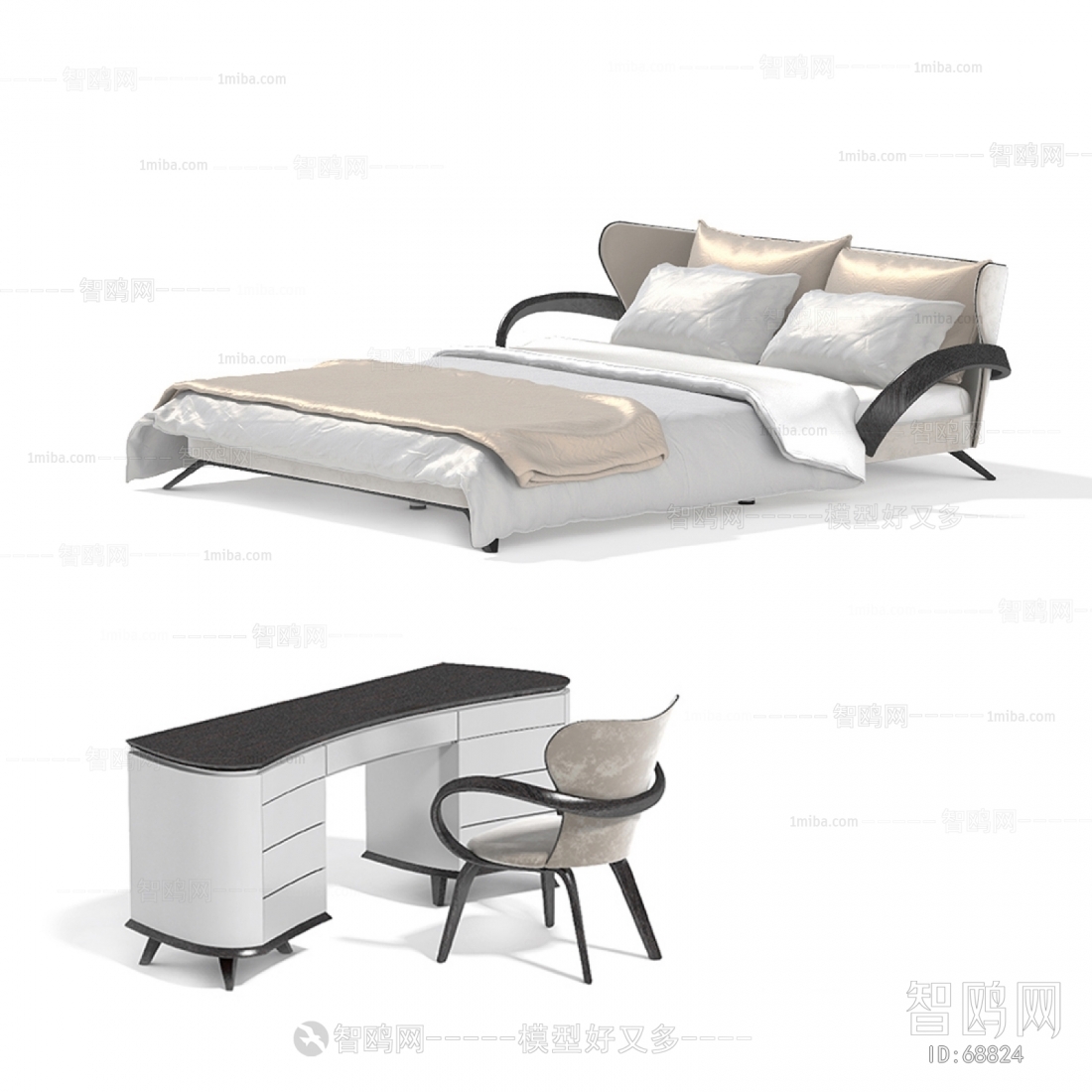 Modern Double Bed